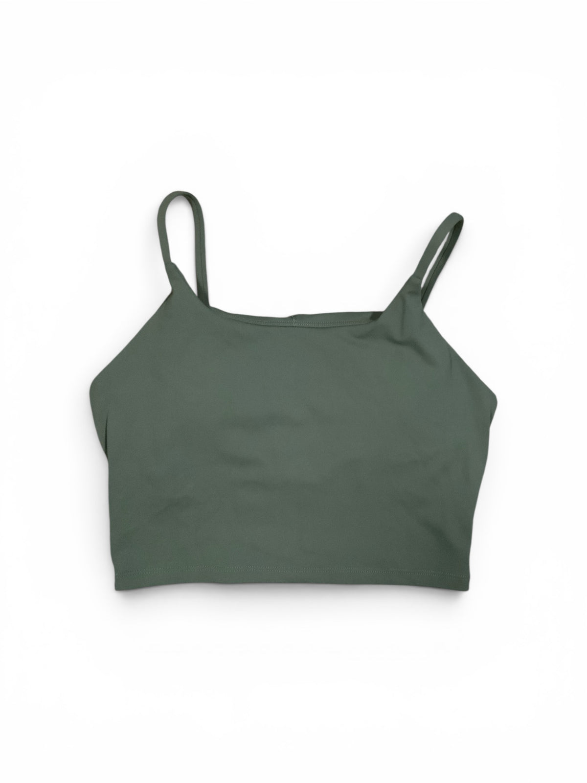Olive Green Sports Bra