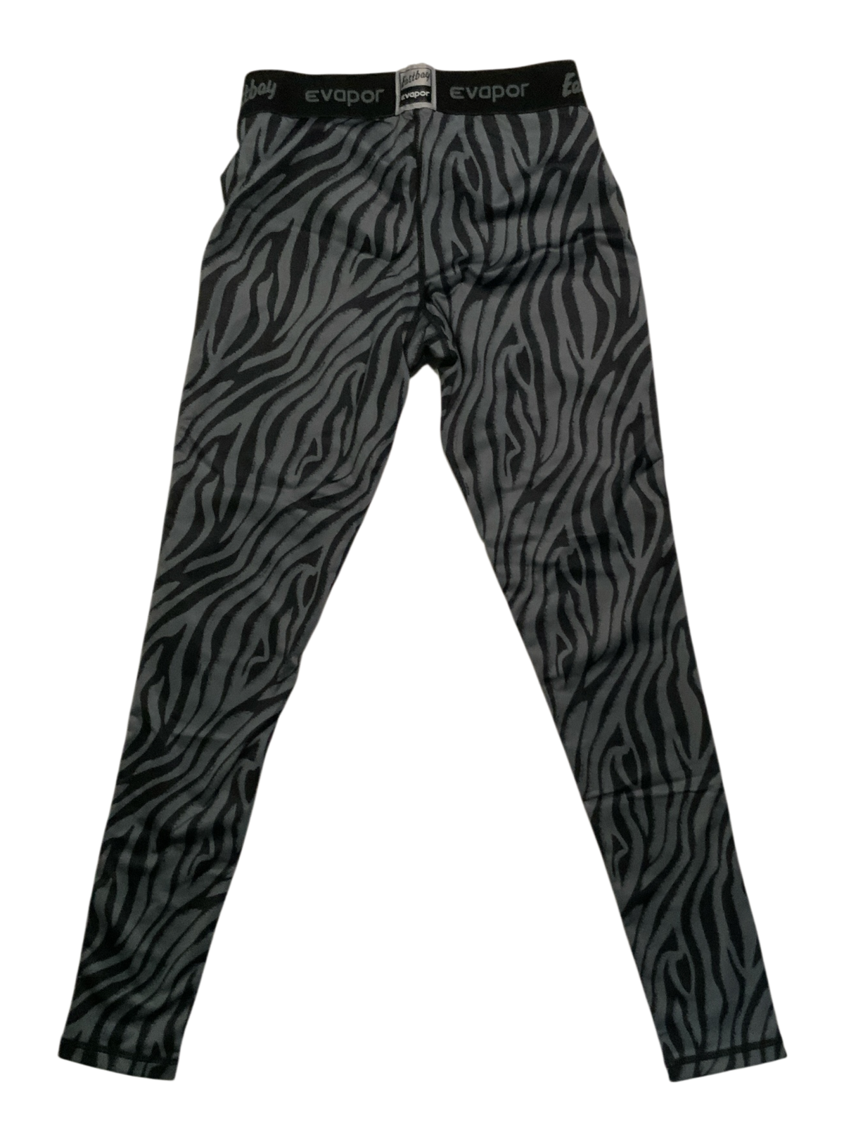 Eastbay EVAPOR Gray and Black Zebra Leggings