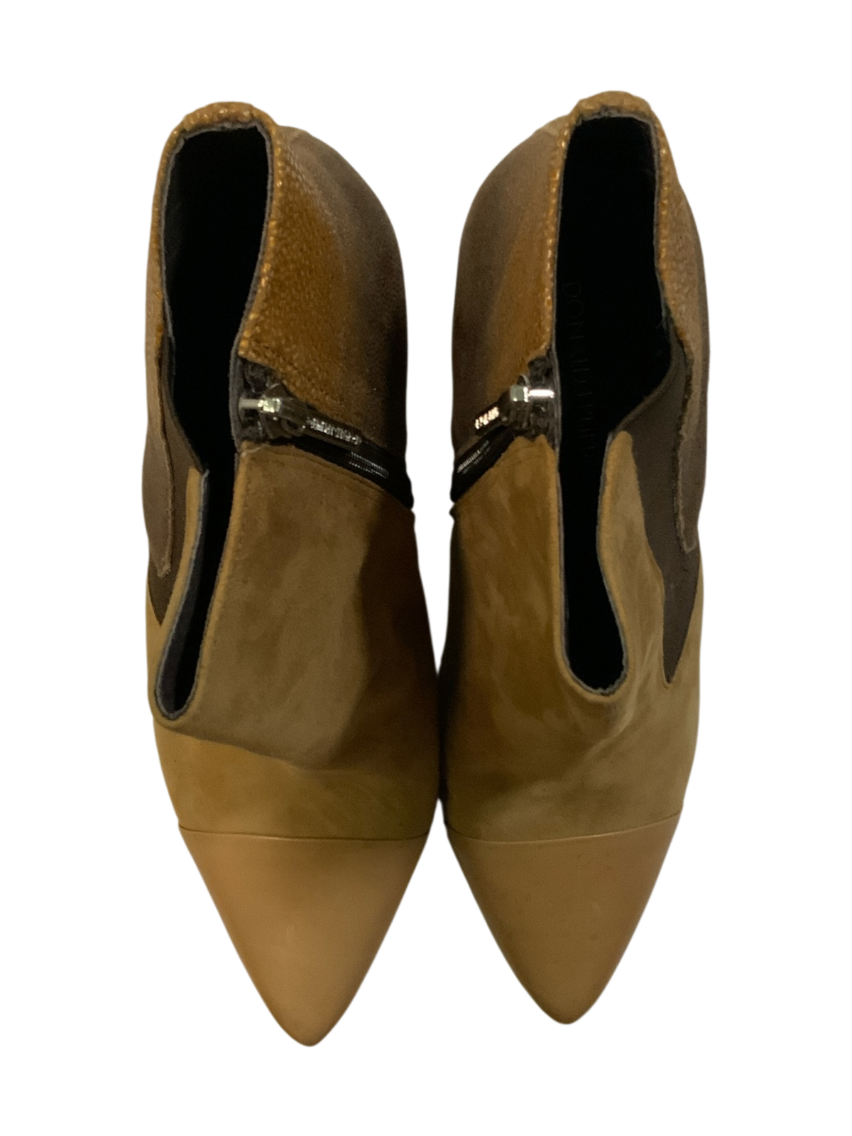 Donald J Pliner Blis Ombre Suede Block Heel Ankle Booties