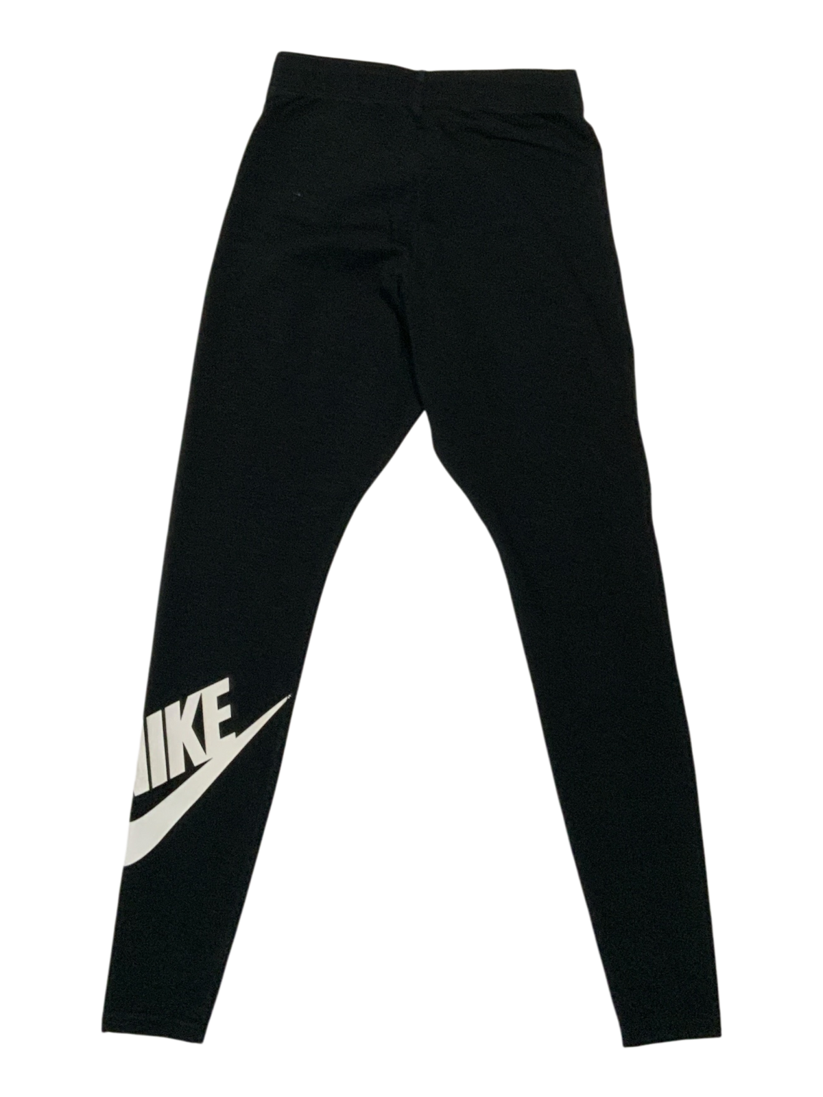 Nike Black Leggings White Logo