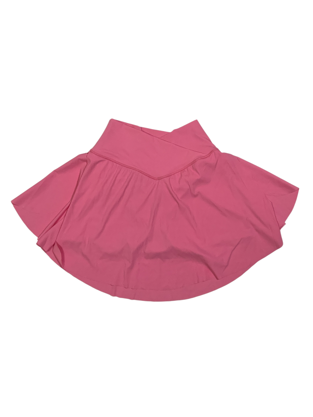 Pink Powersoft High-Waisted Crossover Skort