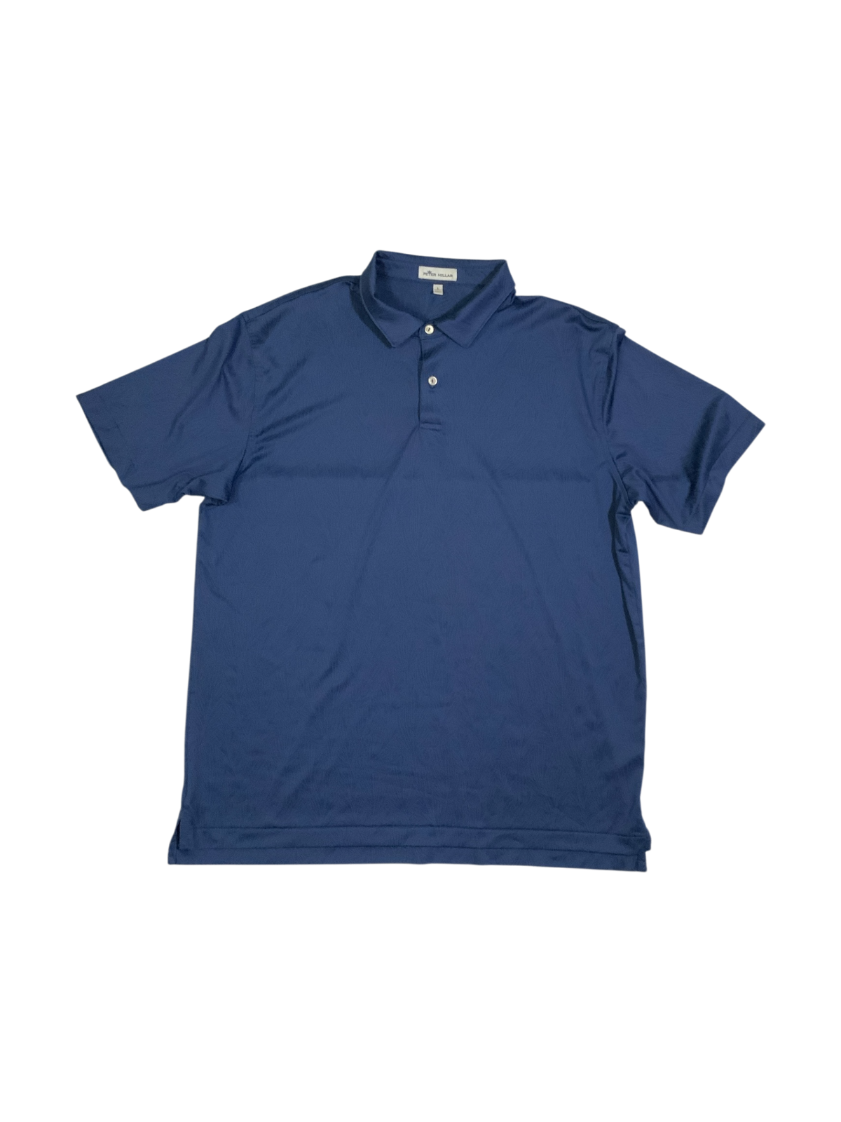 Peter Millar Solid Performance Mesh Polo Blue