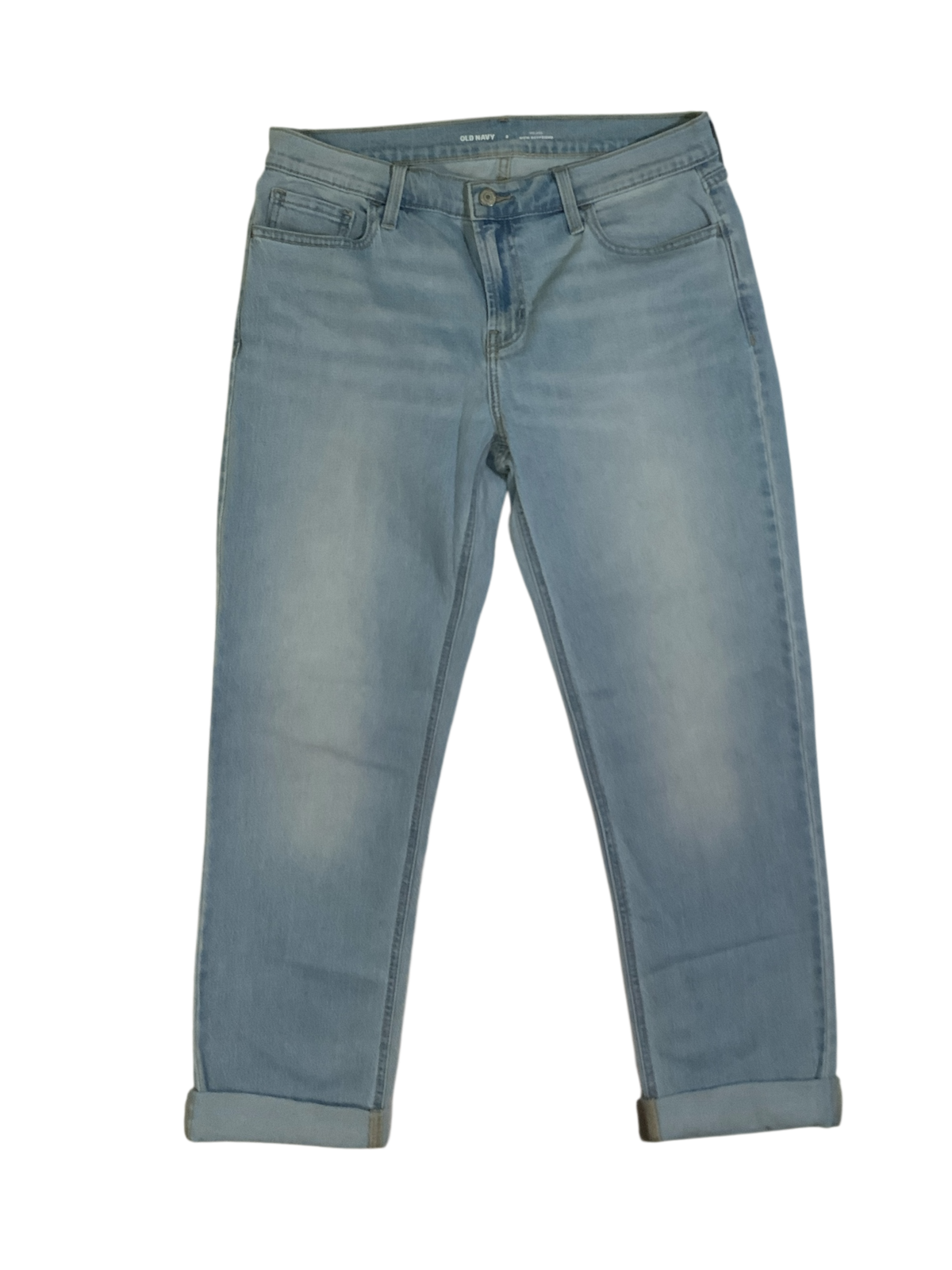 Old Navy Mid-Rise Wow Boyfriend Jeans Size 8