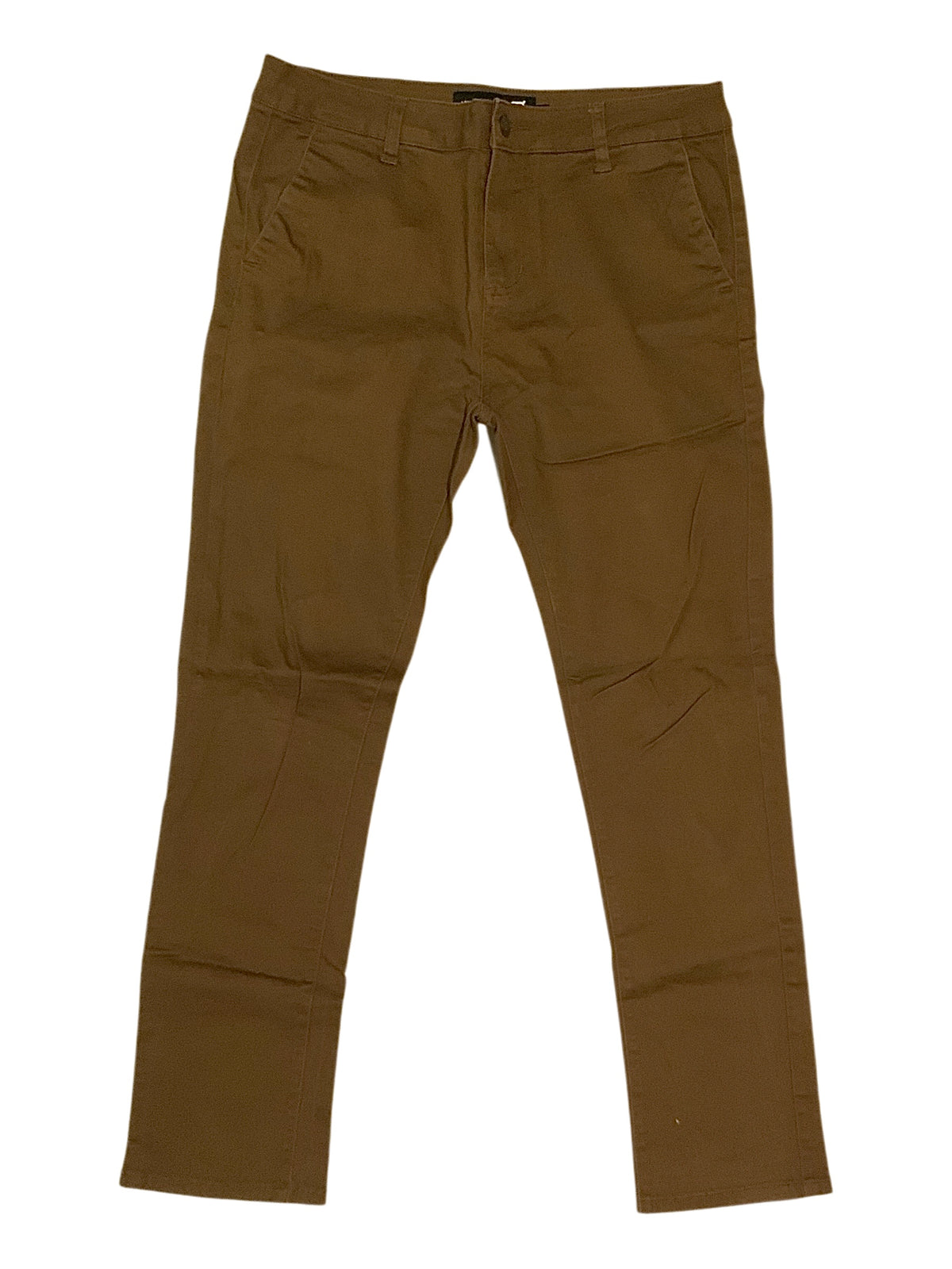 London Skinny Brown Straight Pants