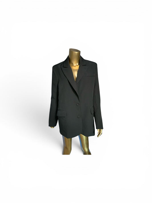 Nasty Gal Collection Black Blazer Long Sleeve