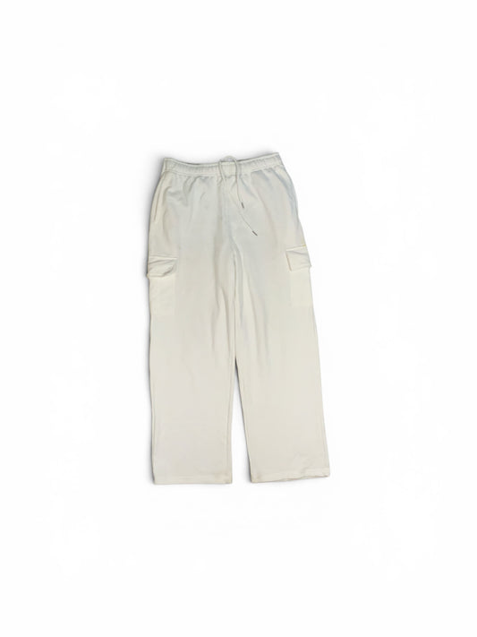 Automet White Cargo Sweatpants