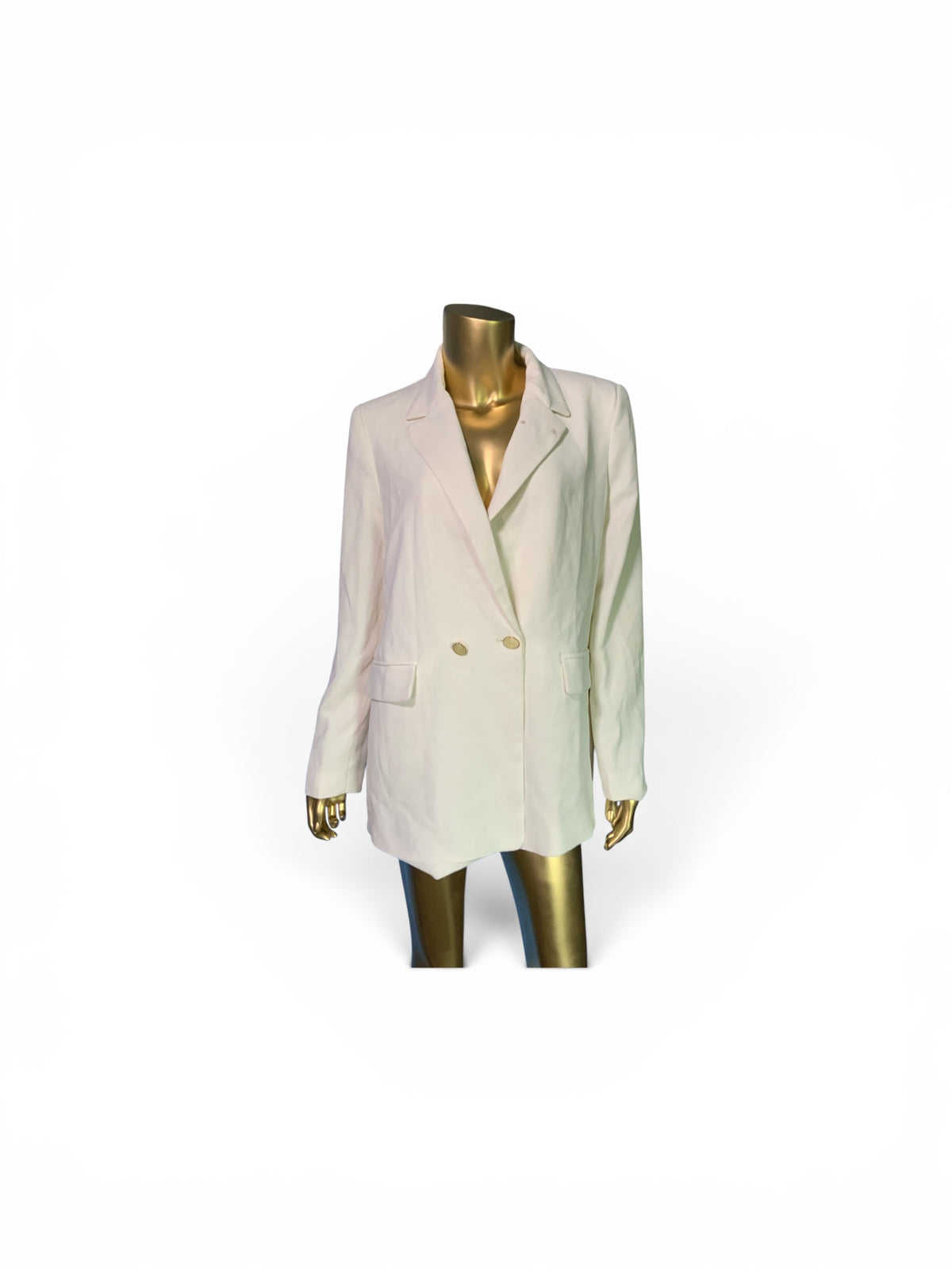 MNG White Blazer Jacket