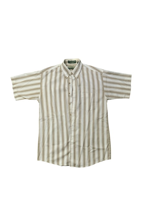 LOAFERS by Reed & James Brown and White Striped Top