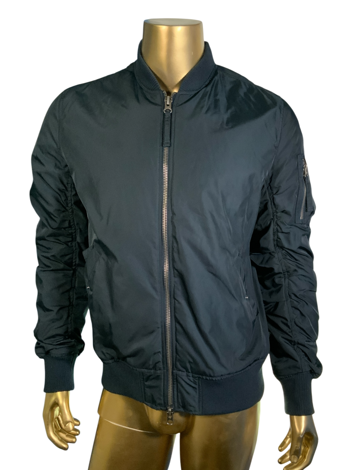 Pacsun Black Bomber Jacket Size L
