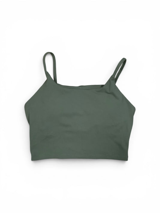 Olive Green Sports Bra