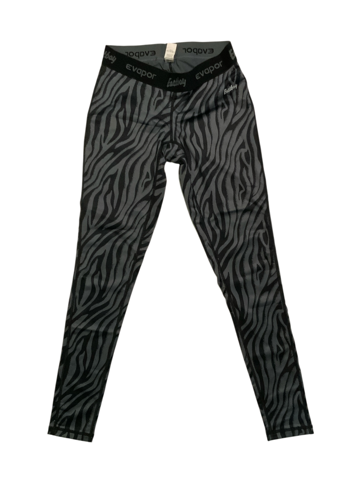 Eastbay EVAPOR Gray and Black Zebra Leggings