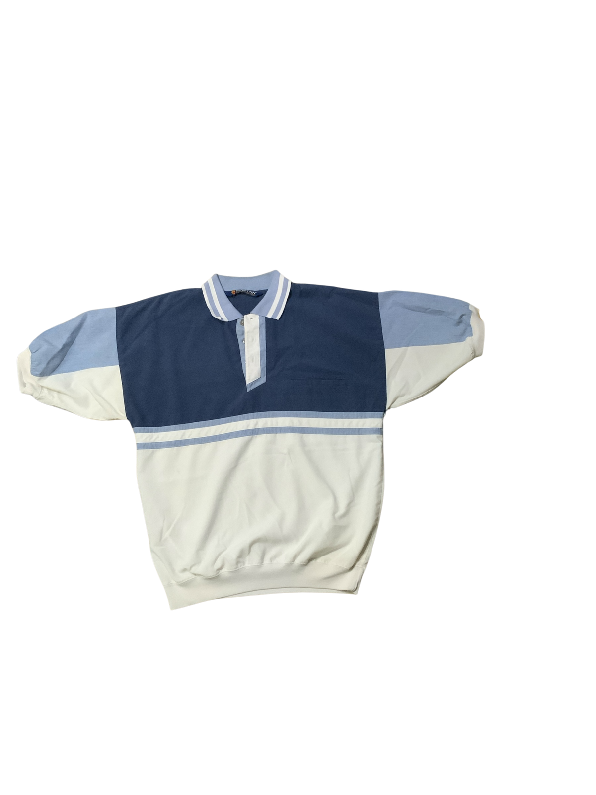 Puritan Special Edition Blue White Top Comfortable