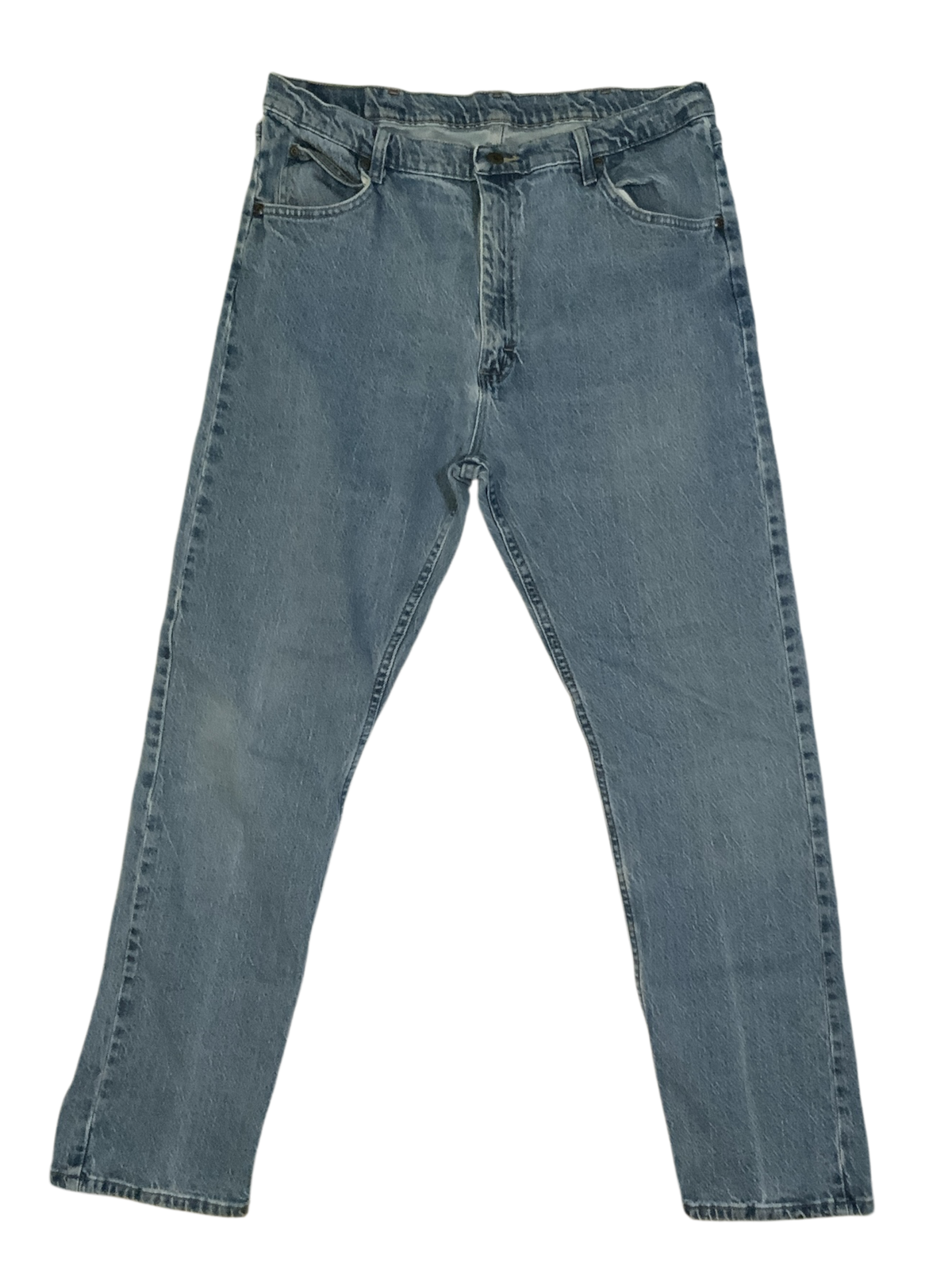 Wrangler Premium Quality Relaxed Fit Blue Jeans Size 38x32