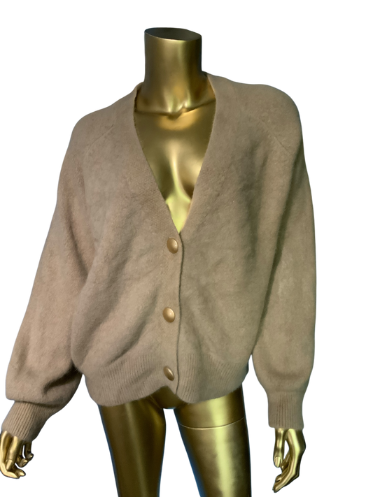 Princess Polly Brown Sweater Comfortable Loose S/M