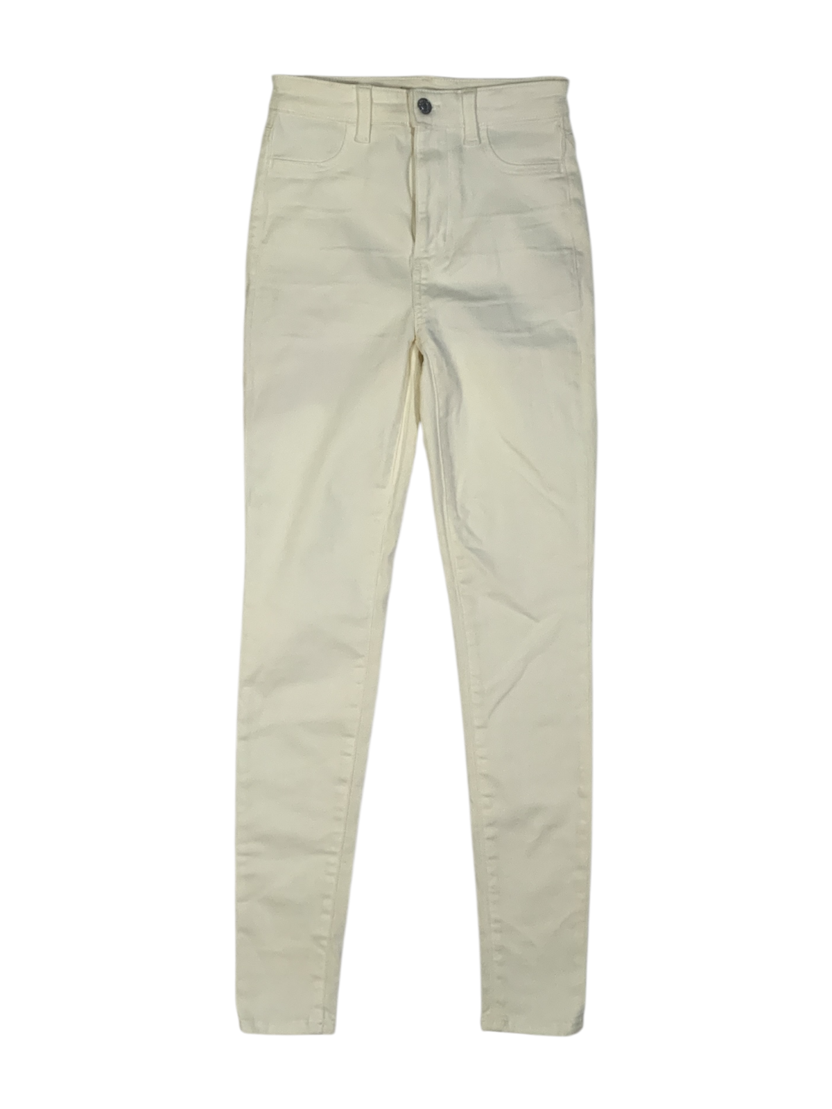 American Eagle White Highest Rise Jegging Next Level Stretch Size 0