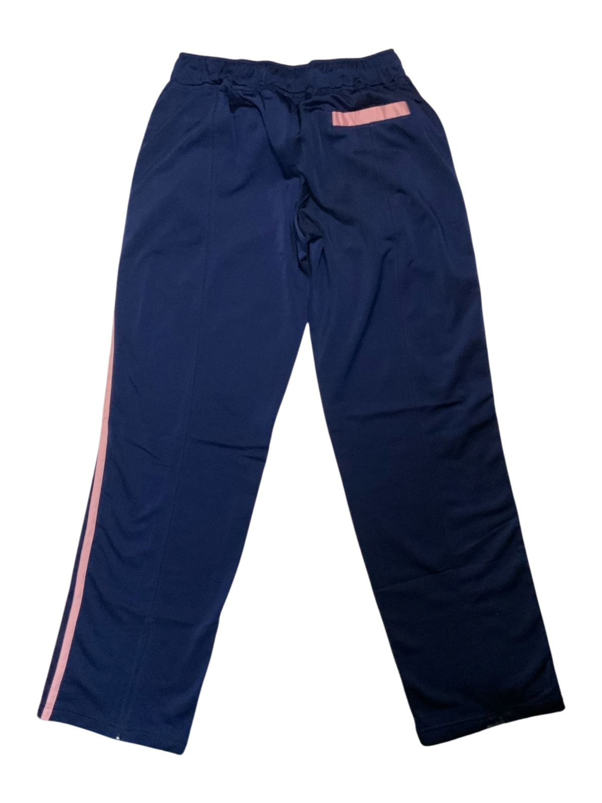 Adidas Navy Blue and Pink Jogging Pants